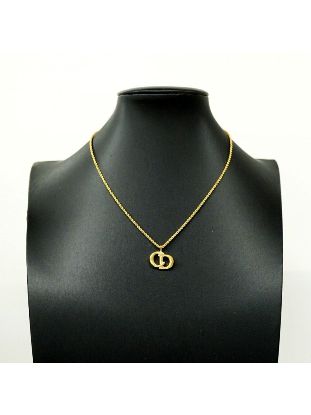Dior Necklace CD Logo Gold Plated - Picture 5 of 5